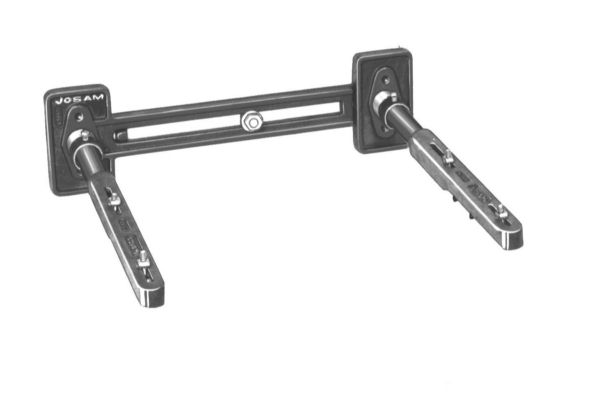 Josam 17120 Wall Mount Adjustable Concealed Arms