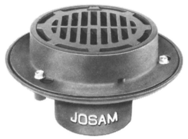Josam 32100 Floor Drain Super Flo 9'' Top