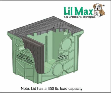 Lil-20-L Lint Trap 20 GPM HDPE