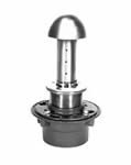 Zurn Planting Area Dome 2" No-Hub Outlet, Stainless Standpipe